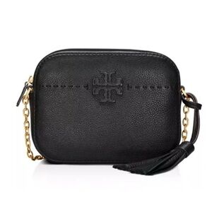 Tory Burch McGraw Camera Bag in Black